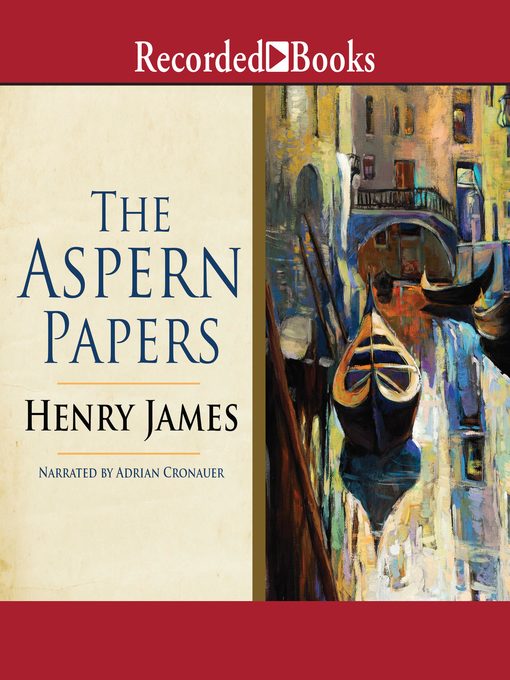 Title details for The Aspern Papers by Henry James - Wait list
